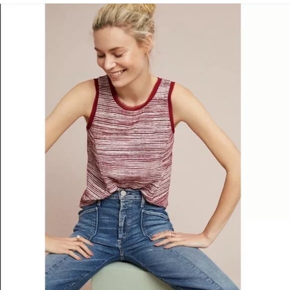 Vanessa Virginia Indira Textured Stripe Top - Picture 2 of 8